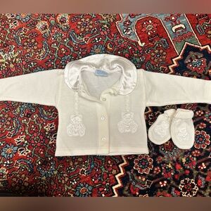 Vintage Baby Superstore Sweater with Teddy Bear Design
